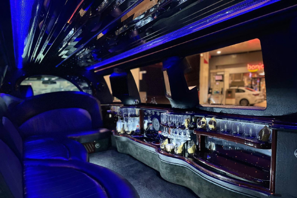 luxury limo bus