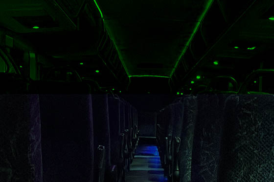 luxury limo bus