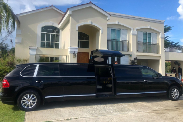 luxury limo bus