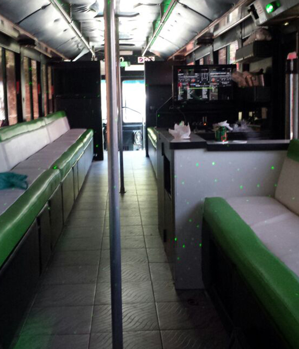 comfortable party buses
